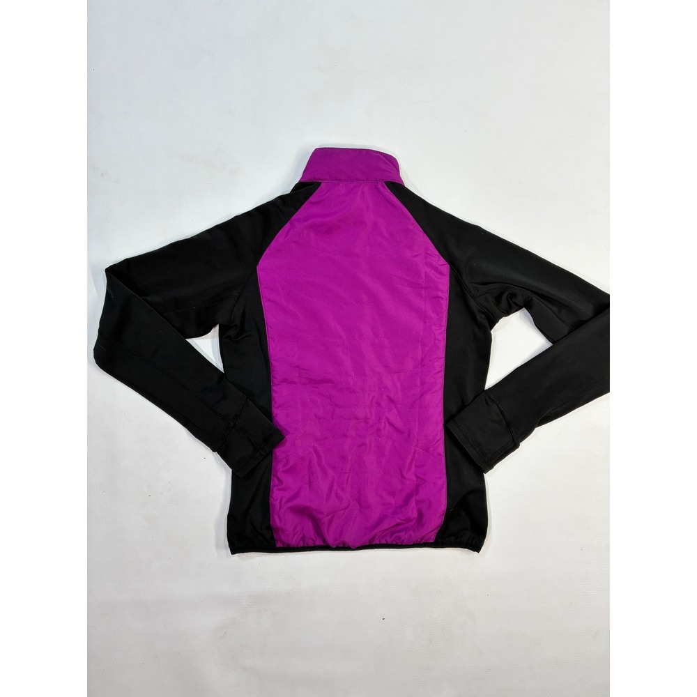Champion Roanoke College Jacket Full Zip‎ Purple Black Women's Small Athletic - Picture 6 of 10